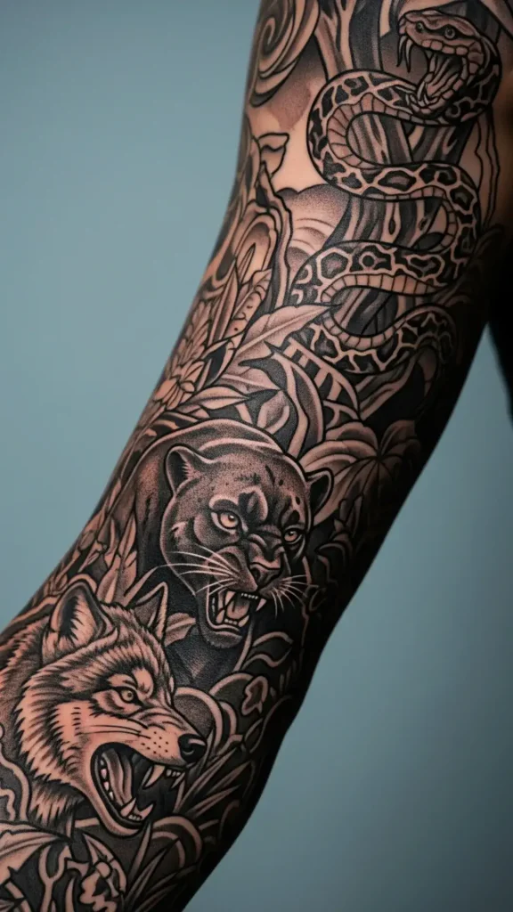 Animal Instinct Sleeve