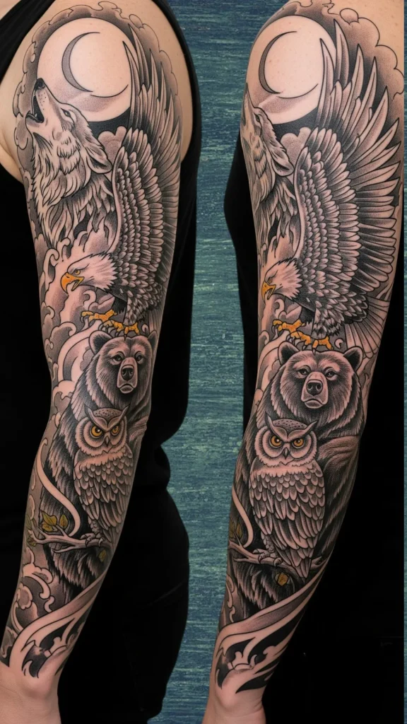 Animal Totem Sleeve