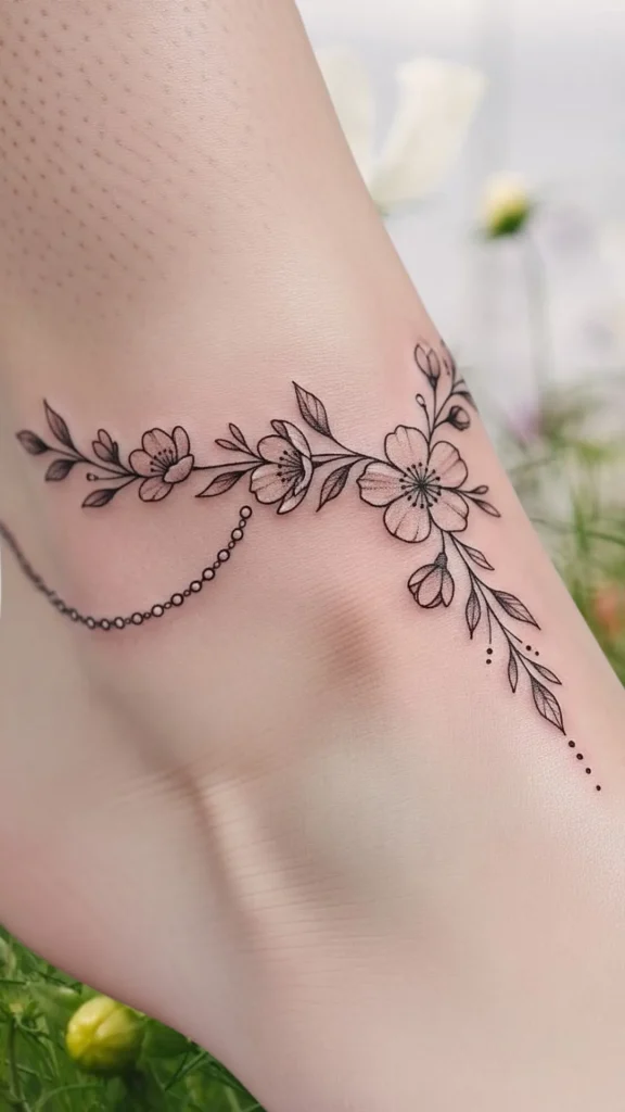 Tiny Crescent Bouquet