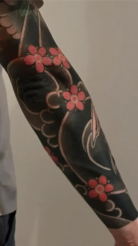 Blackout with Negative Space Designs