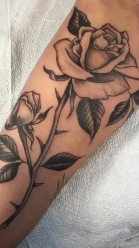 Blackwork Rose