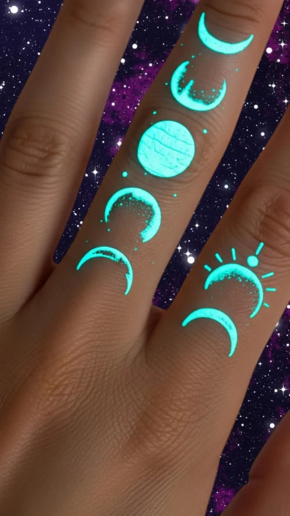 Celestial Moon Phases