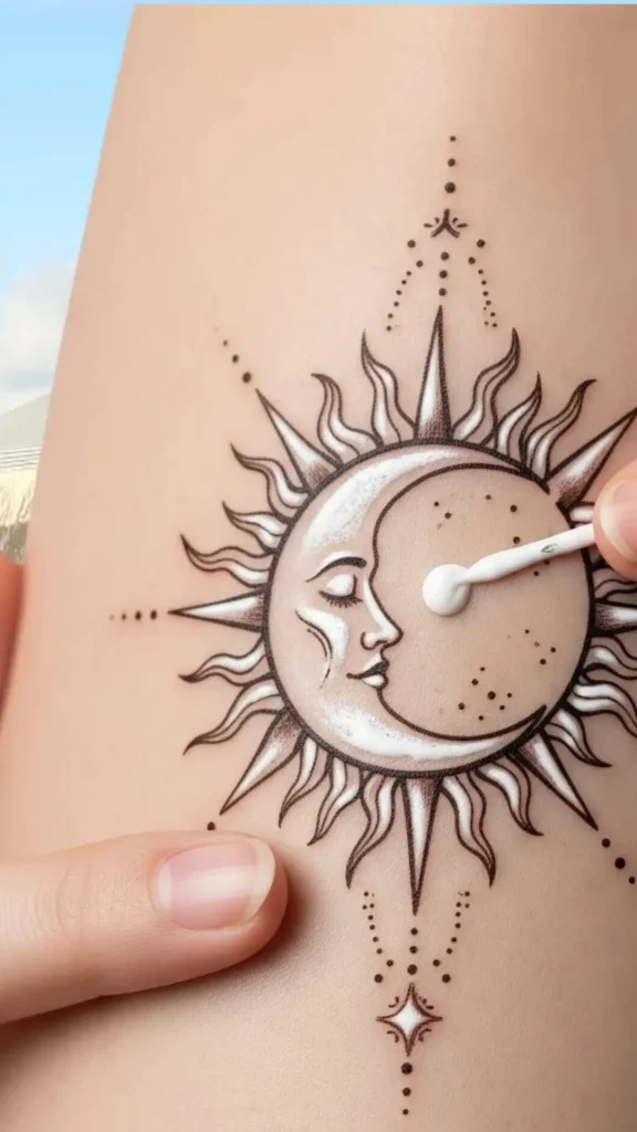 Celestial Sun & Moon