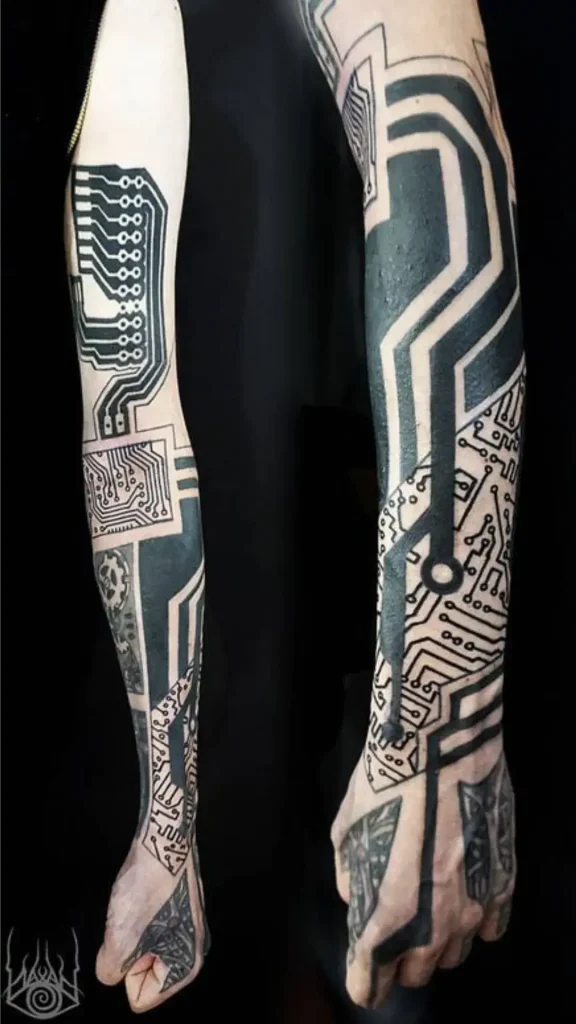 Cyberpunk Samurai Sleeve