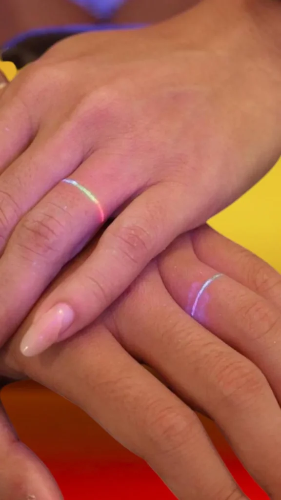 Invisible Finger Rings