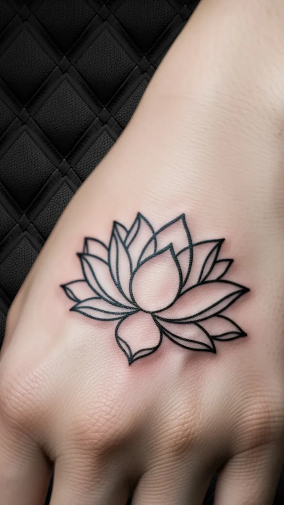 Lotus Silhouette
