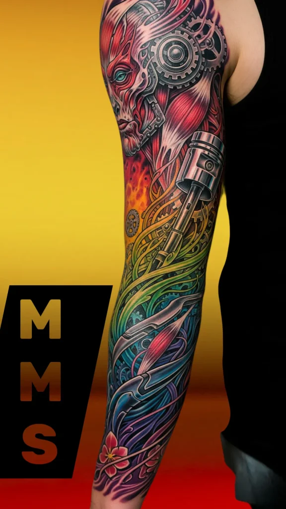 Mechanical Metamorphosis Sleeve