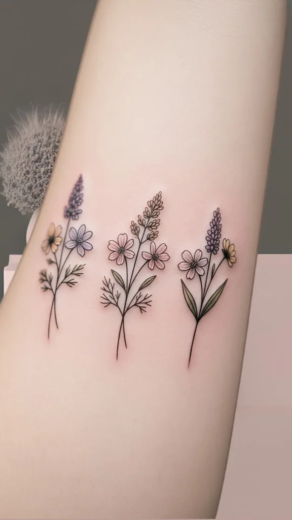 Mini Wildflower Trio