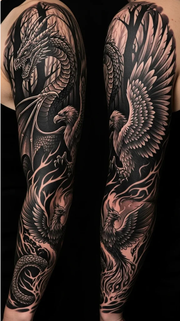 Mythical Creatures in Shadows