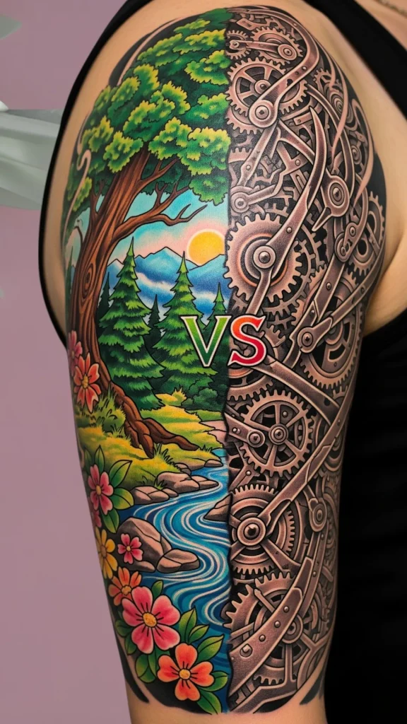 Nature vs. Machine
