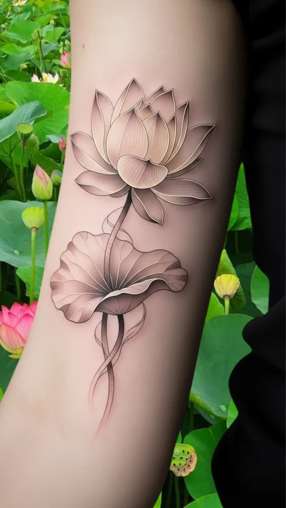 Single Unfolding Lotus