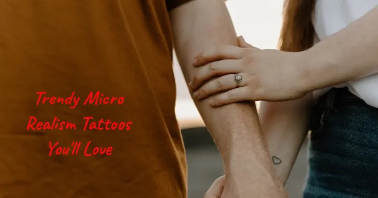 Trendy Micro-Realism Tattoos You'll Love tattoo