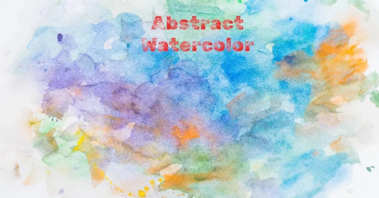 Abstract Watercolor