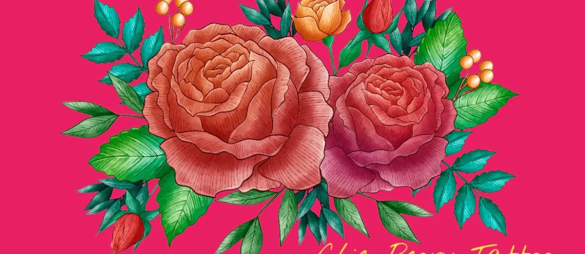 Chic Peony Tattoo