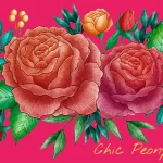 Chic Peony Tattoo