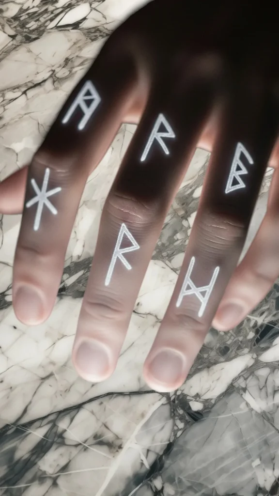 Finger Rune Symbols