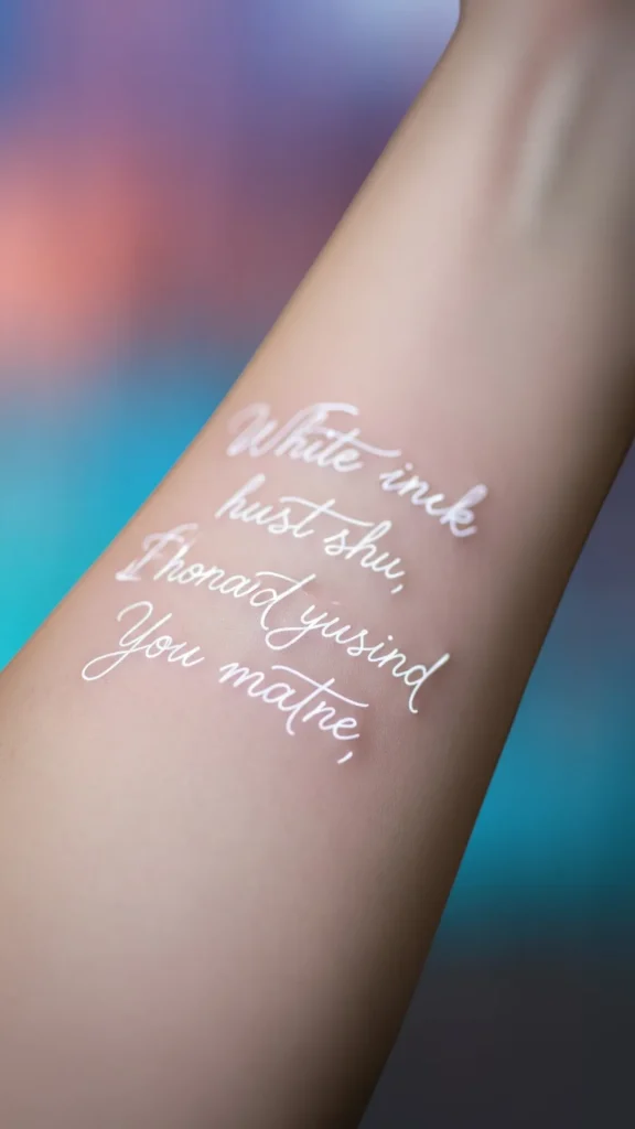 Invisible Quote or Mantra