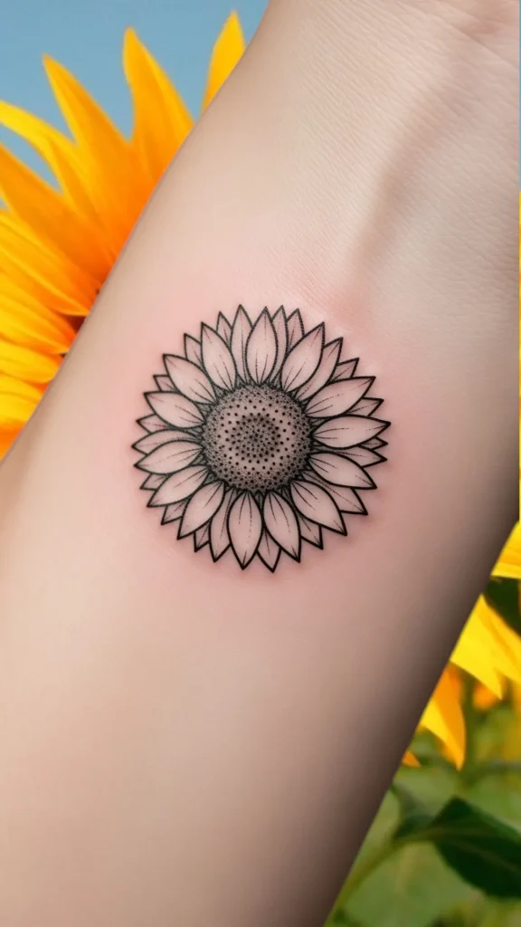 Micro Sunflower Head