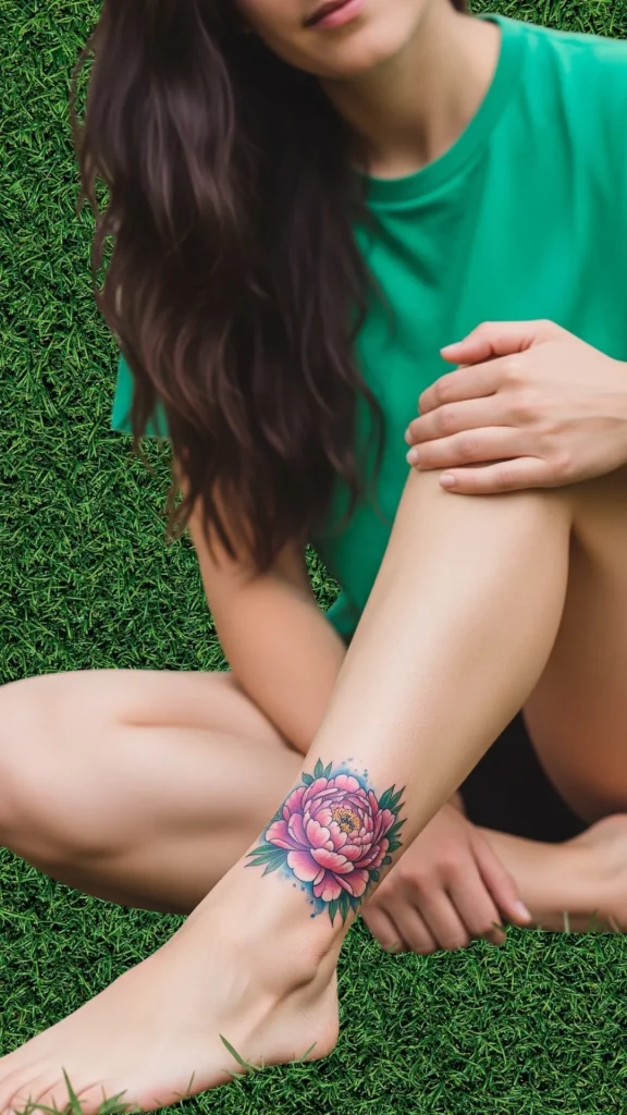 Peony Anklet Band