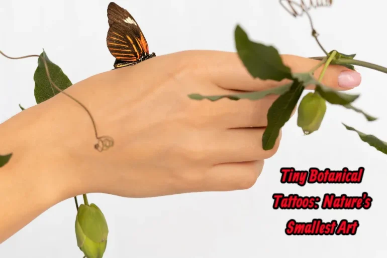 Tiny Botanical Tattoos Nature's Smallest Art