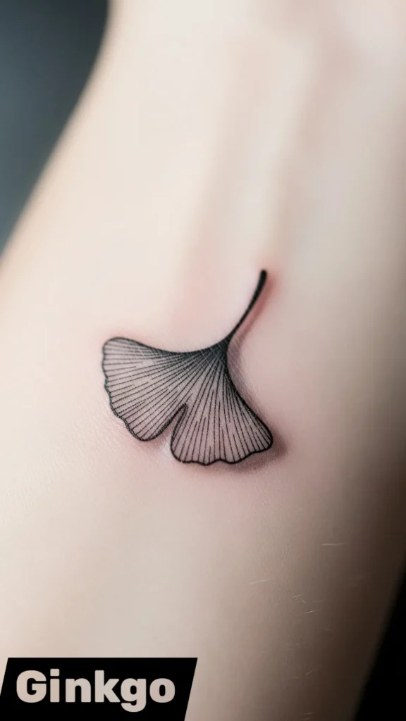 Tiny Ginkgo Leaf