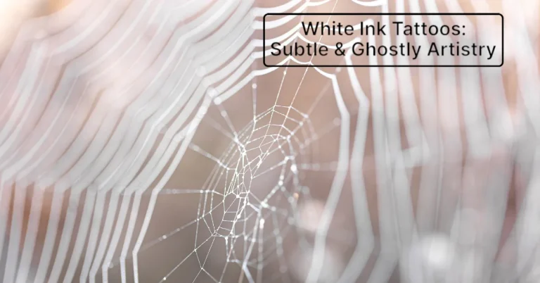 White Ink Tattoos Subtle & Ghostly Artistry