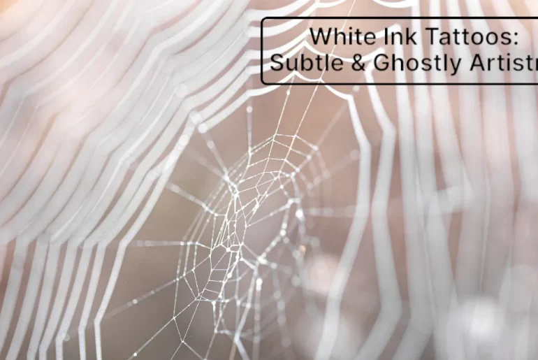 White Ink Tattoos Subtle & Ghostly Artistry