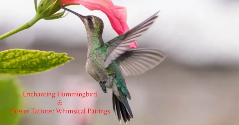 15 Ideas For “Enchanting Hummingbird & Flower Tattoos: Whimsical Pairings”