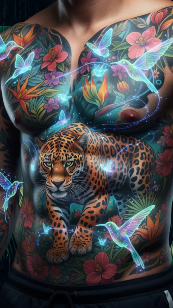 AR Enhanced Flora & Fauna Tattoo