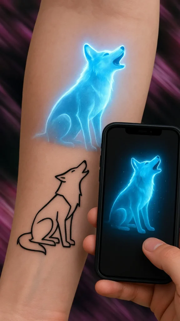 Animated Spirit Animals Tattoo