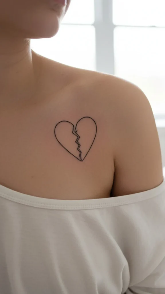 Broken Heart Tattoo