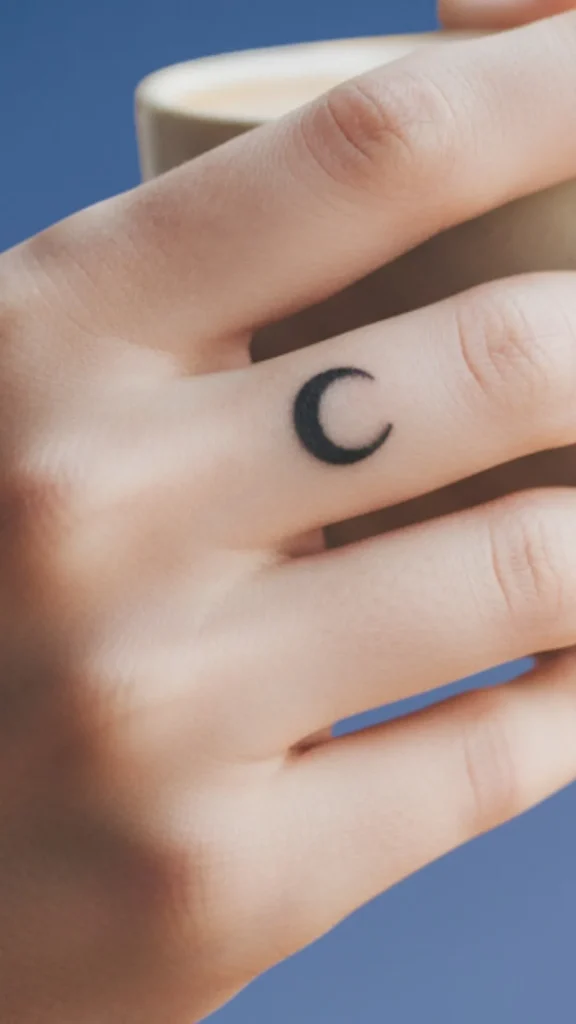 Crescent Moon Tattoo