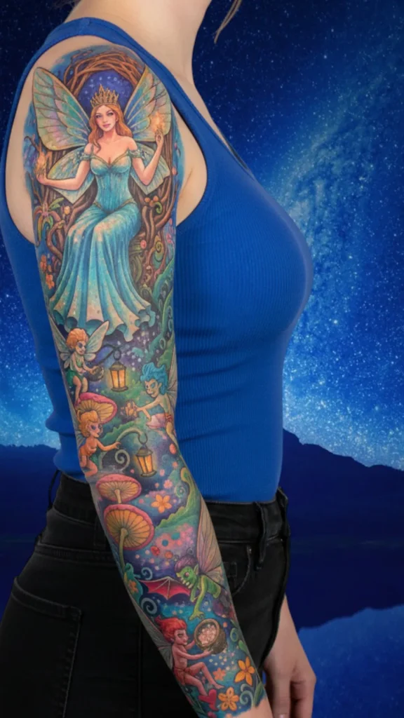 Fairy Court Light & Mischief Tattoo