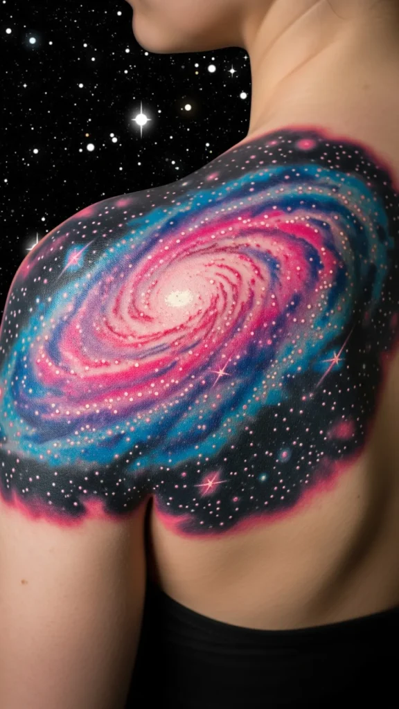 Galaxy Nebula Tattoo