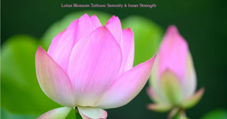 Lotus Blossom Tattoos