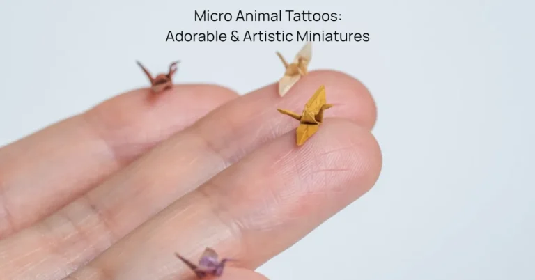 Micro Animal Tattoos