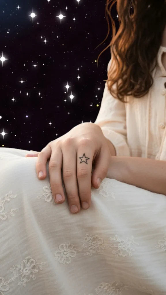 Minimal Star Tattoo