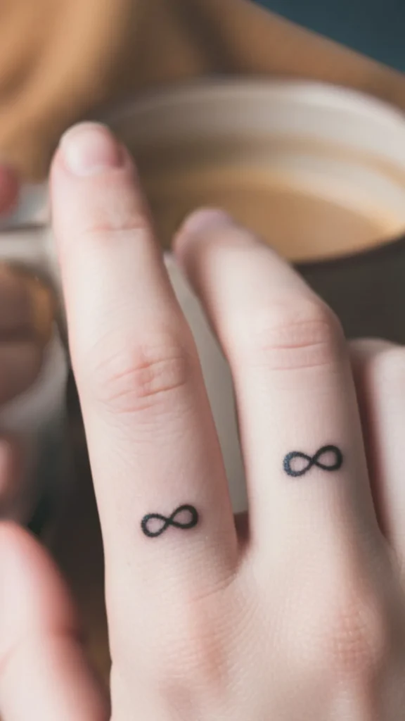 Tiny Infinity Symbol Tattoo