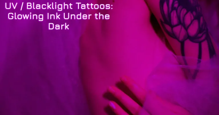 UV Black light Tattoos