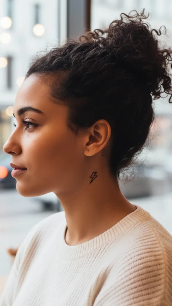 Small Lightning Bolt Tattoo