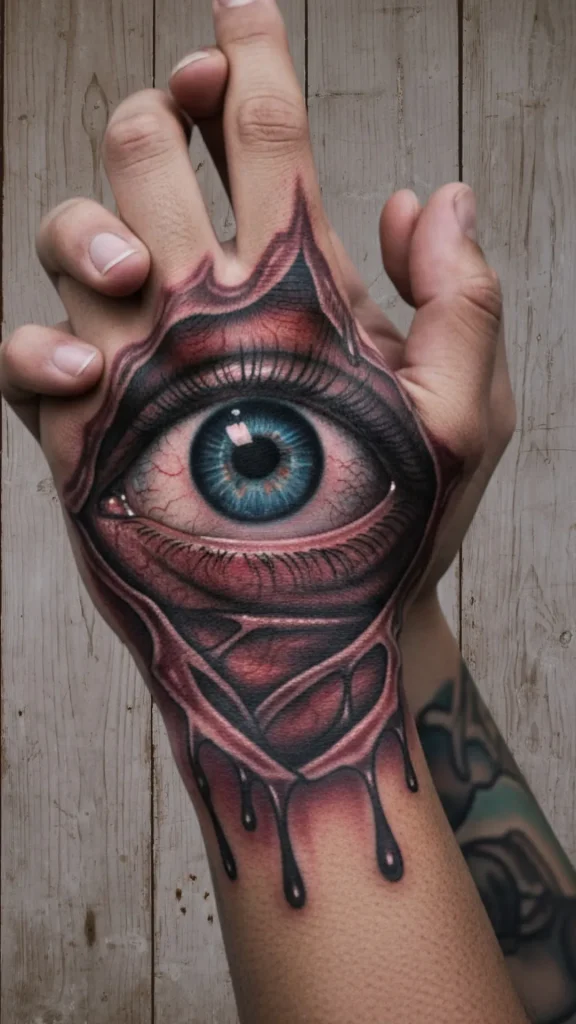 The Eye Illusion Tattoo